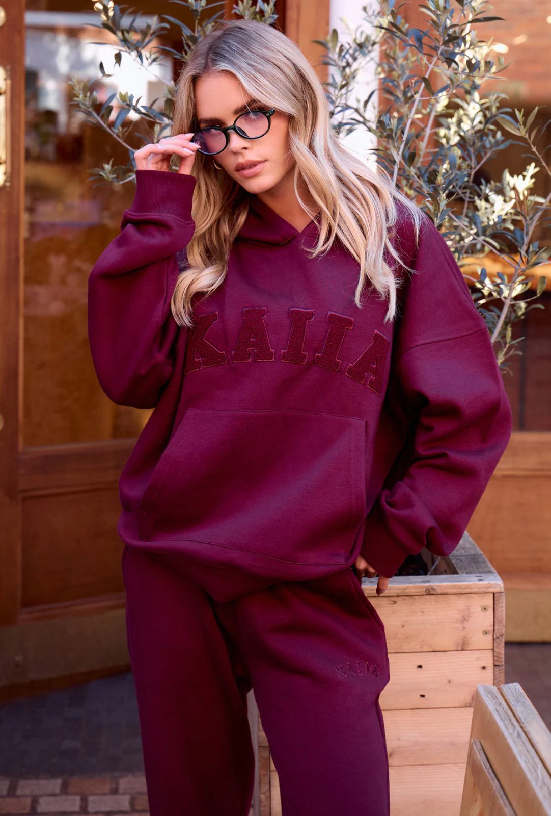 Model wearing KAIIA The Label